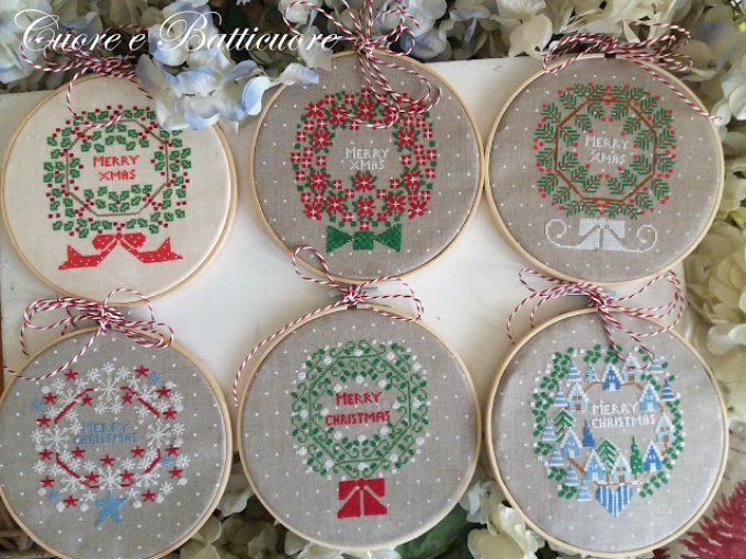 Cuore .. Ghirlanda di Natale