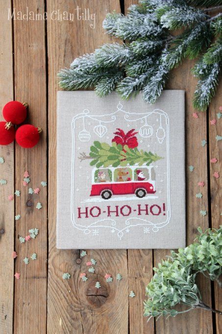 Mme Chantilly Christmas Van