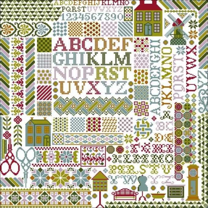 Welcome to the Netherlands Werckstatt für historische Stickmuster