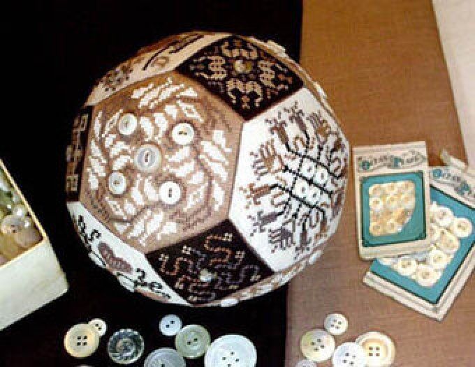 The Quaker Button Ball Amarylys Artwork