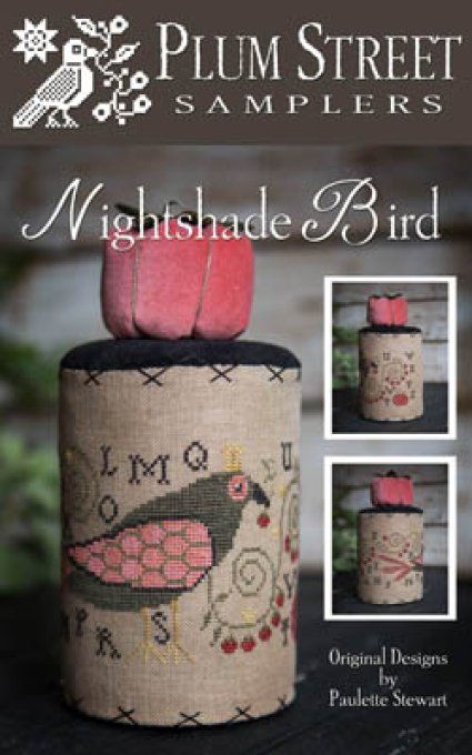 Plum Street Samplers Nightshade Bird