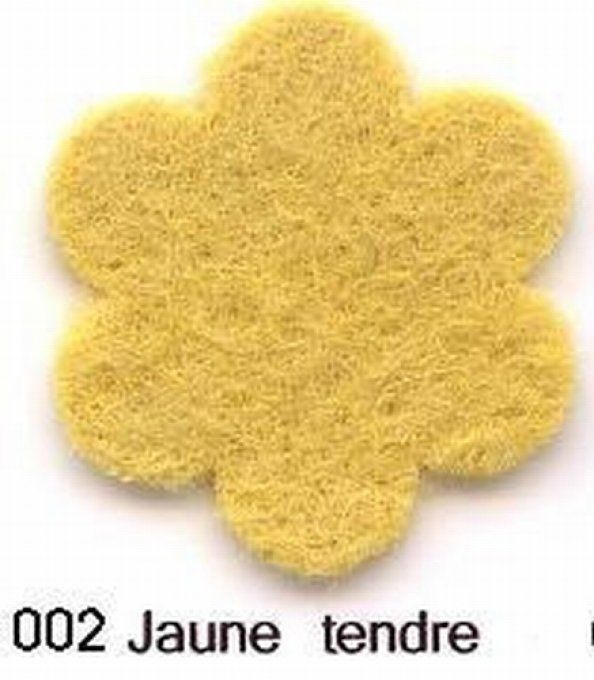 Feutrine Jaune Tendre CP002