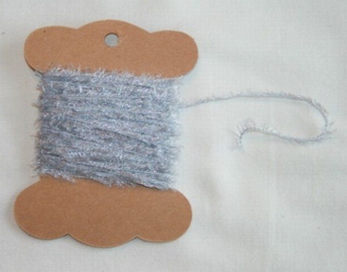 MAB 36 Fil peluche Gris argenté