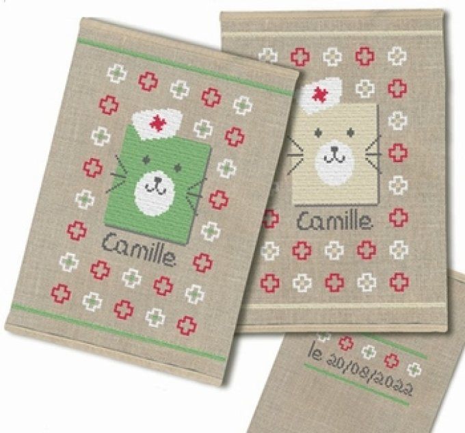 LiliP B34 Carnet de santé Nounours