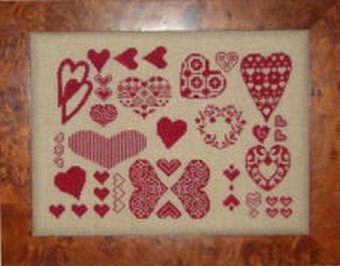 Sampler de coeurs Rovaris 57