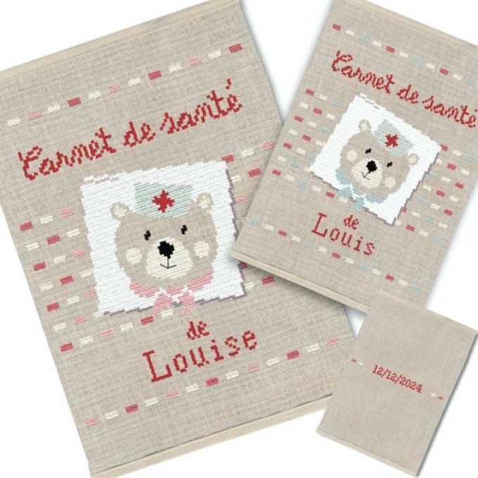 LiliP B039 Carnet de santé Nounours 