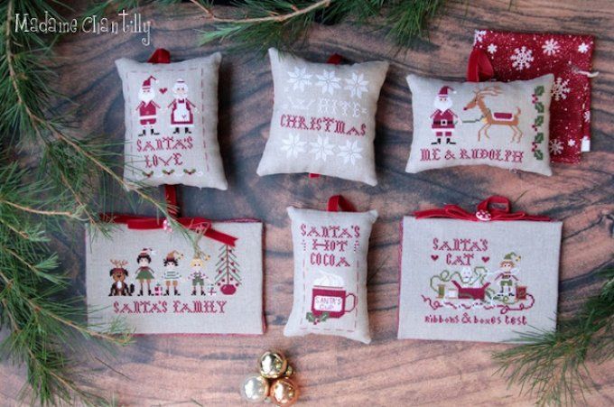 Mme Chantilly Christmas Pillows