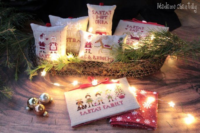 Mme Chantilly Christmas Pillows