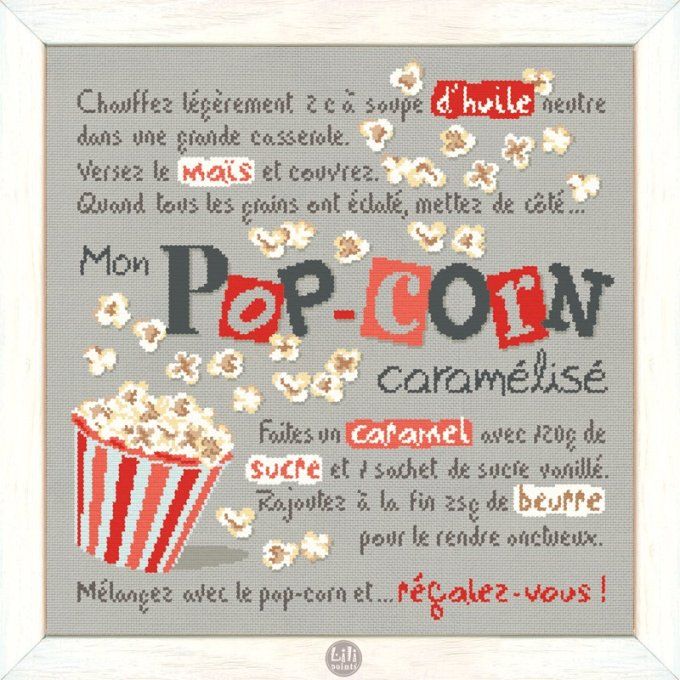 LiliP G055 Mon pop corn caramélisé