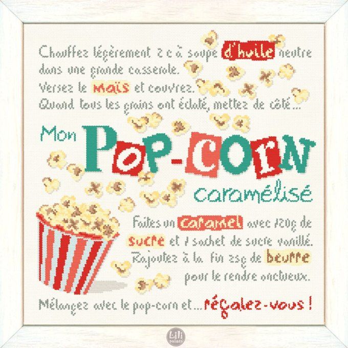 LiliP G055 Mon pop corn caramélisé