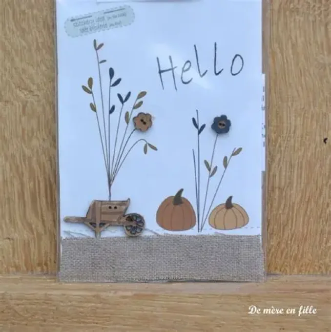 Boutons brouette et fleurs The Bee Company