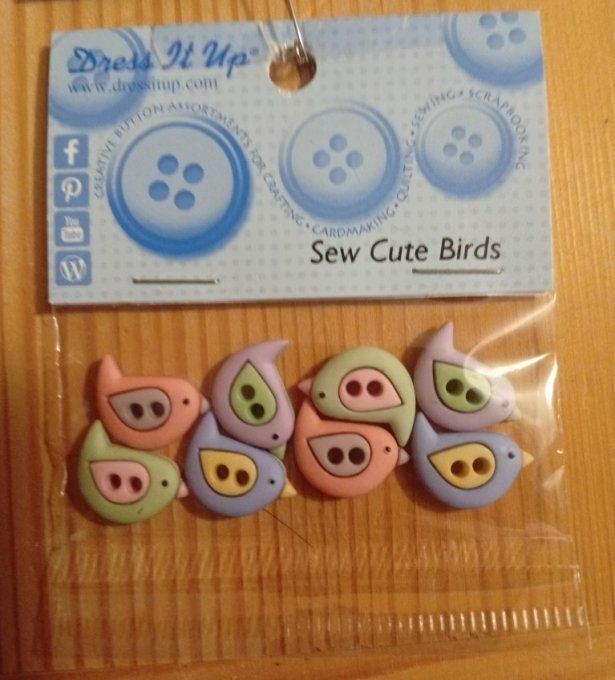 Dress it up Sew Cute Birds