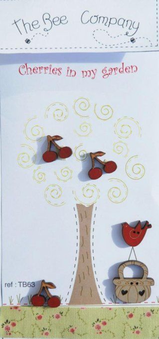 Boutons Cherries in my Garden The Bee Company