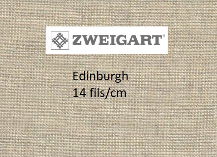 Lin 14 fils Edinburgh de Zweigart