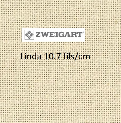 Zweigart Linda 10.7  fils